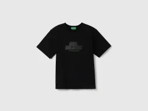 Relaxed Fit Crew Neck Printed T-Shirt