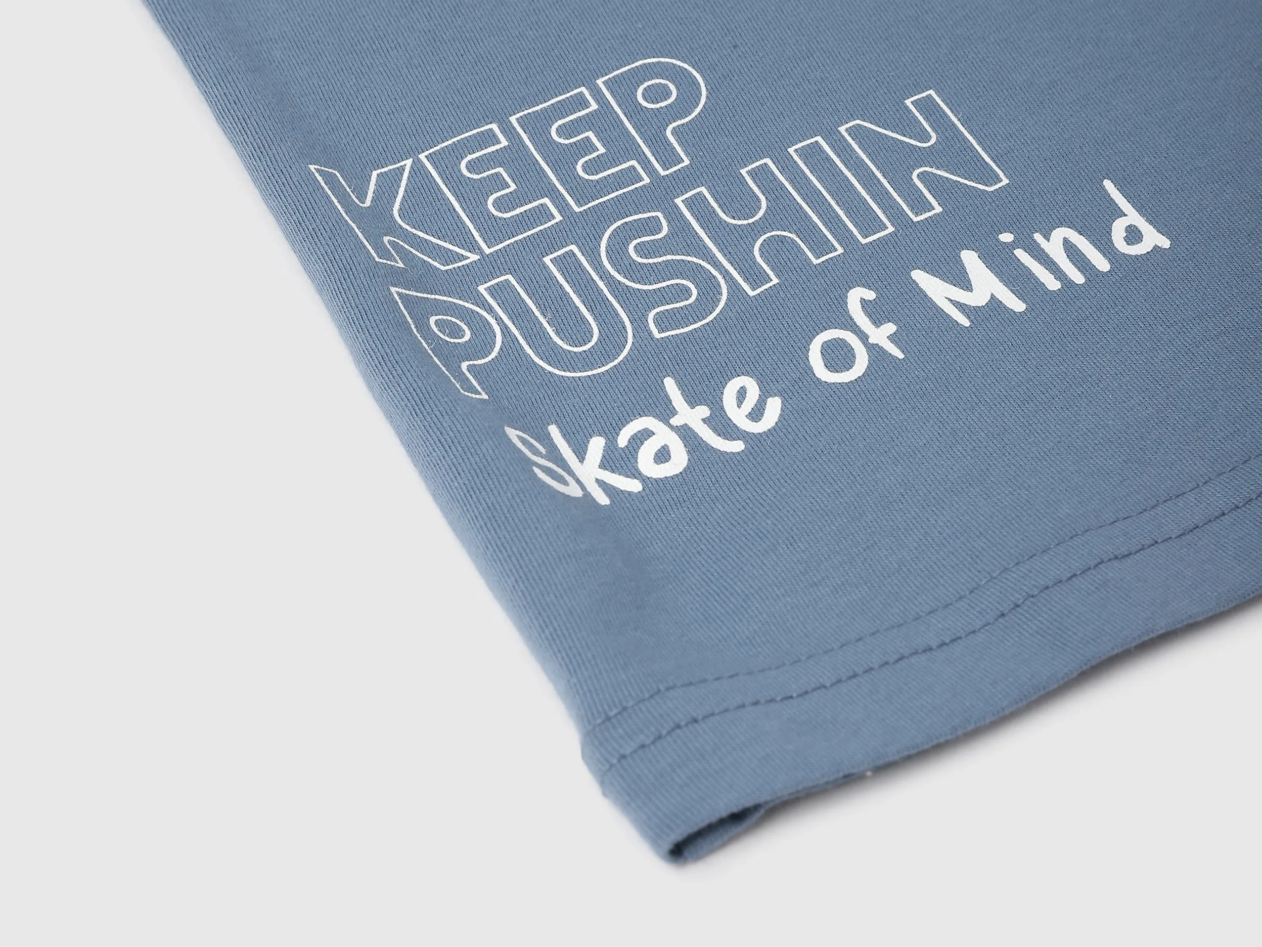 Relaxed Fit Round Neck Printed Tshirt