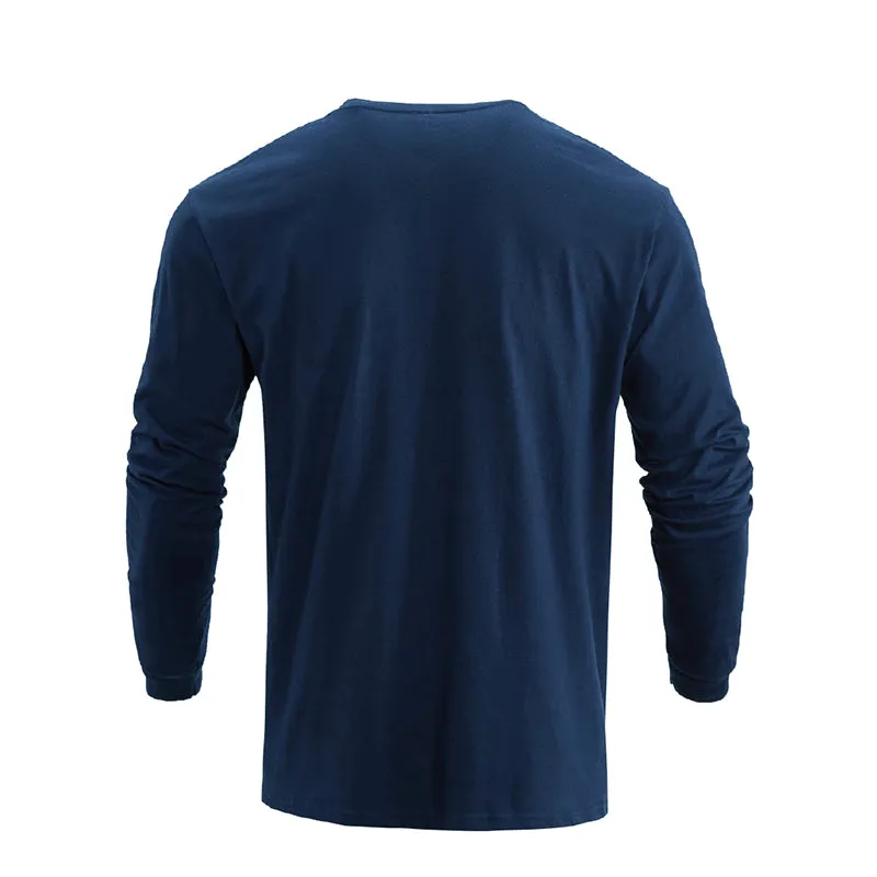 RETRO SKULL GRAPHIC LONG SLEEVE T-SHIRT