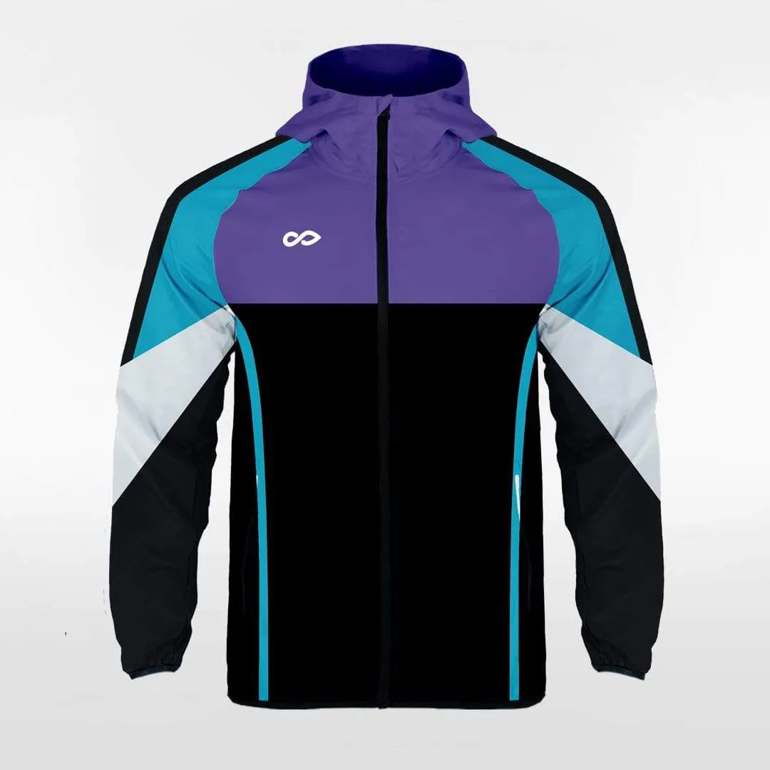 Retro Style 2 - Customized Adult's Sublimated Waterproof Jacket