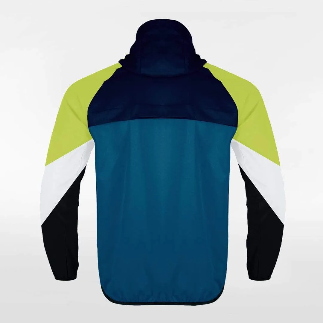 Retro Style 2 - Customized Adult's Sublimated Waterproof Jacket