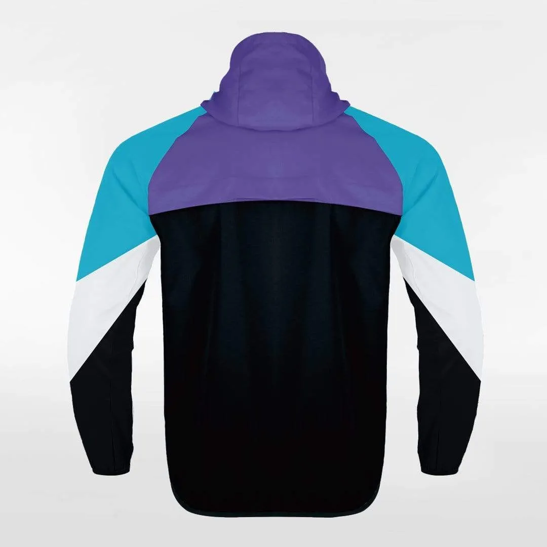 Retro Style 2 - Customized Adult's Sublimated Waterproof Jacket