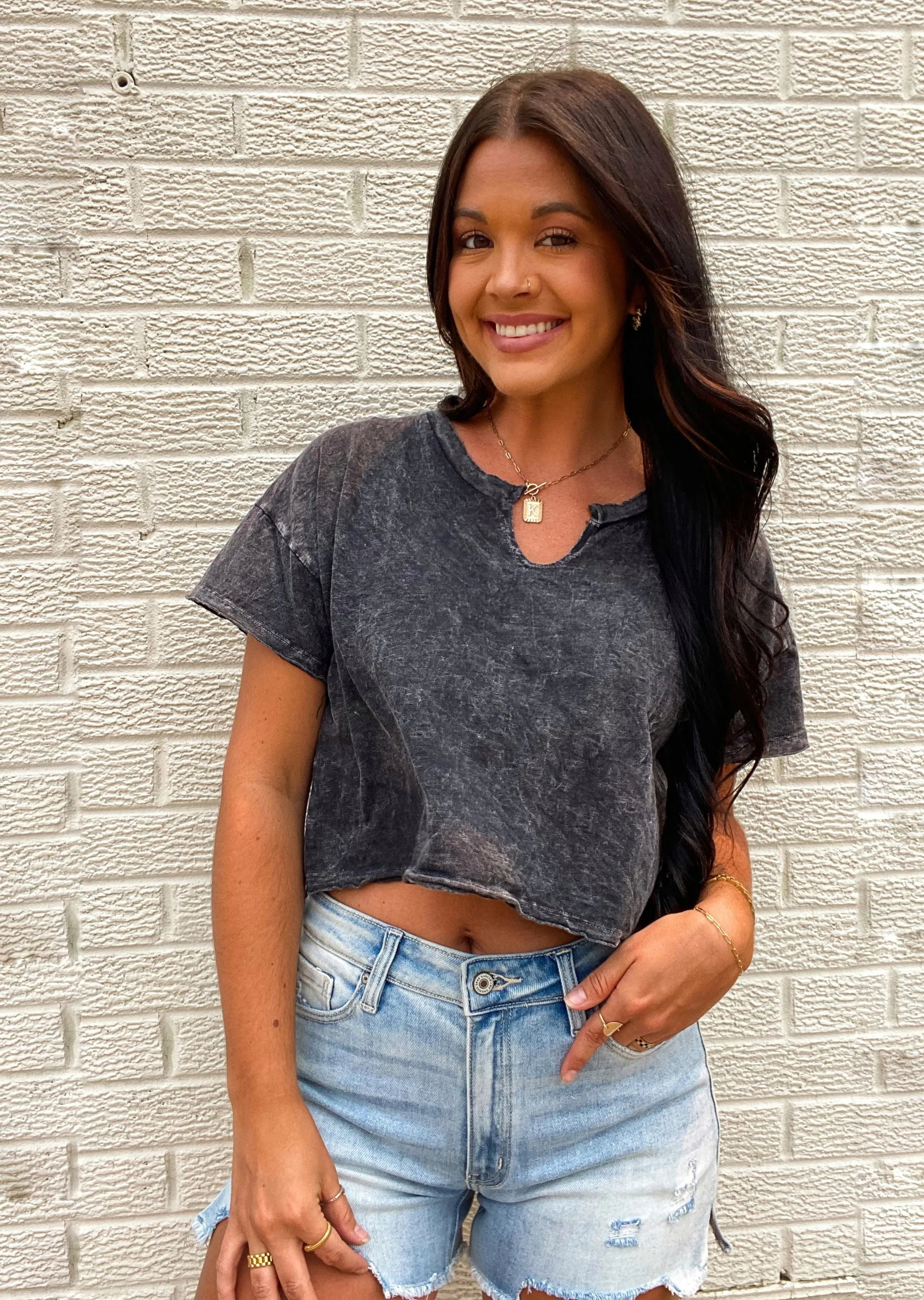 REVIVAL DISTRESSSED TEE