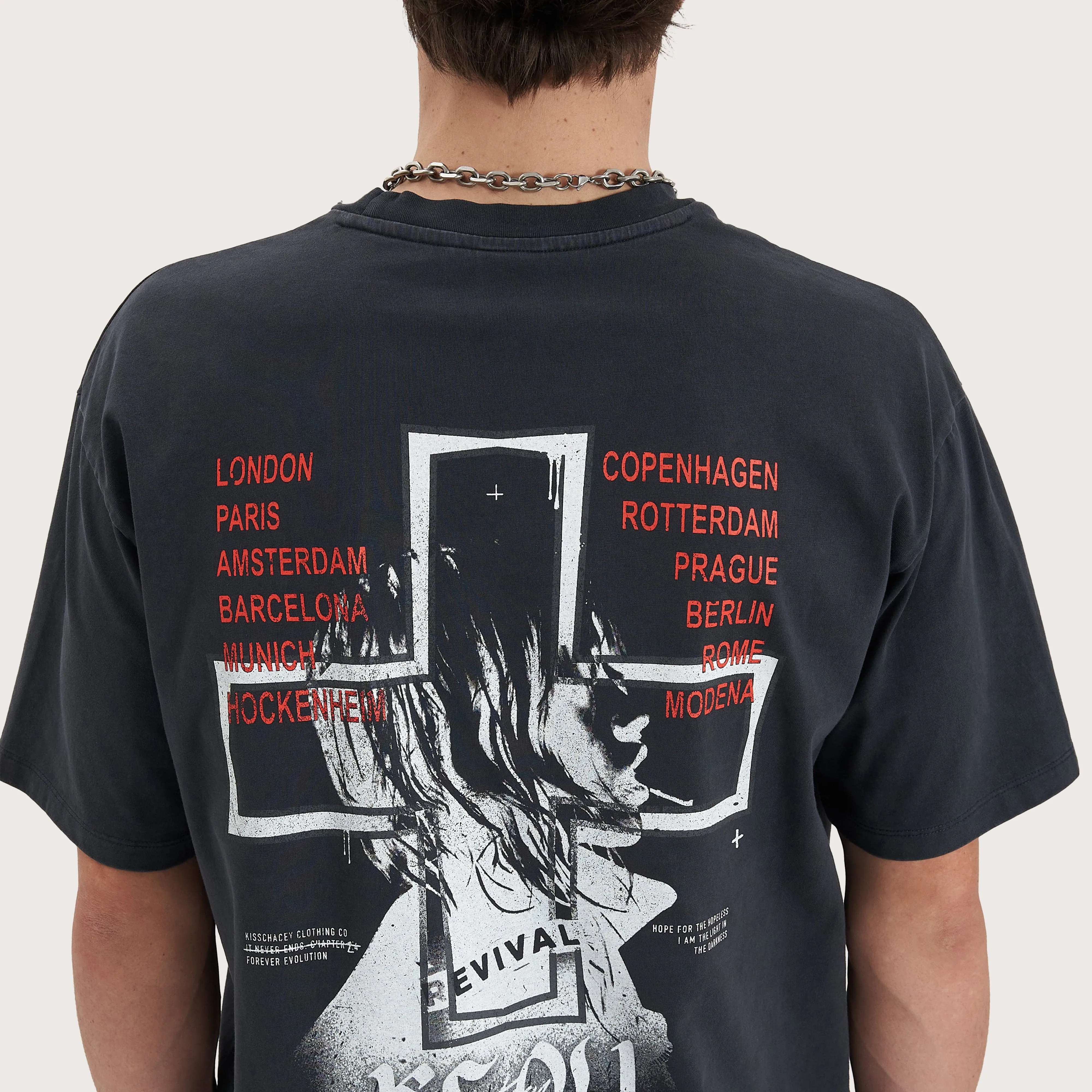 Revival Heavy Box Fit Tee Pigment Vulcan