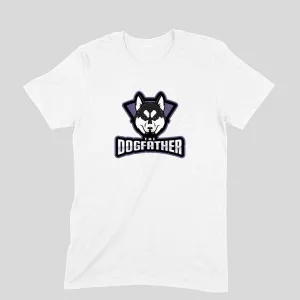 Round Neck T-Shirt (Men) - The Dogfather Husky (11 Colours)