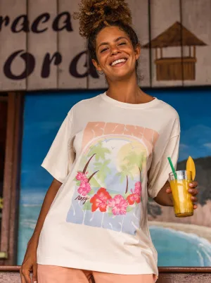 Roxy Shooting Star SS Tee - Natural