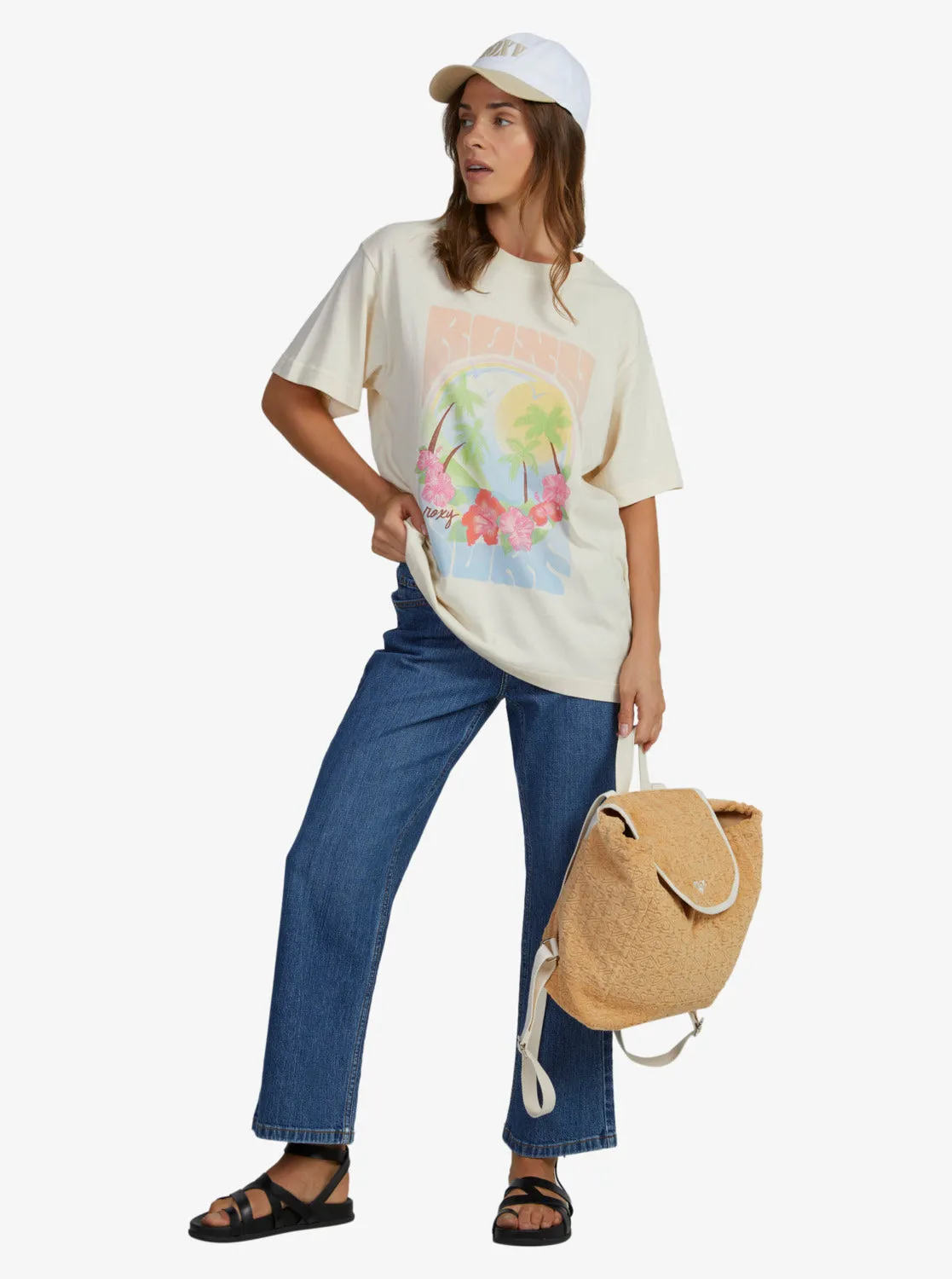 Roxy Shooting Star SS Tee - Natural