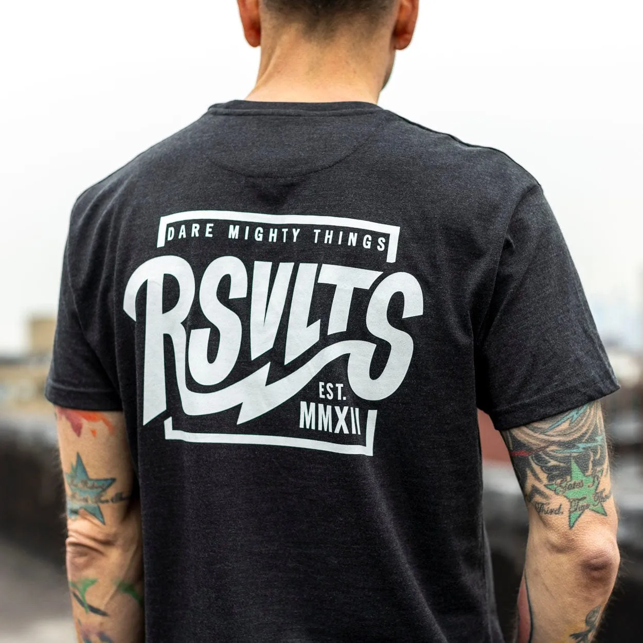 RSVLTS "The Wave" – Crewneck Tee