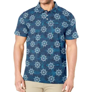 RUDDER PRINTED POLO SHIRT