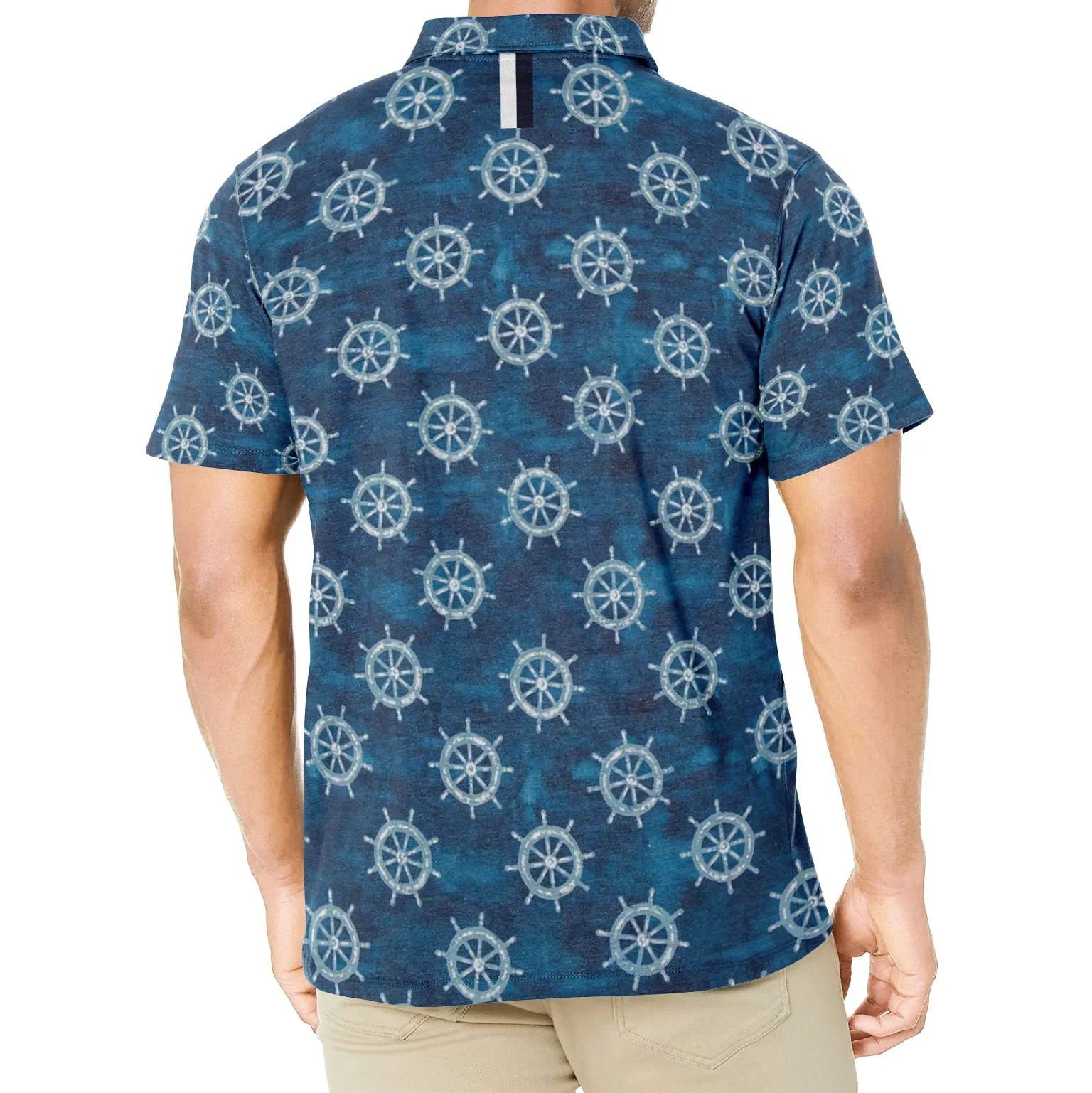 RUDDER PRINTED POLO SHIRT