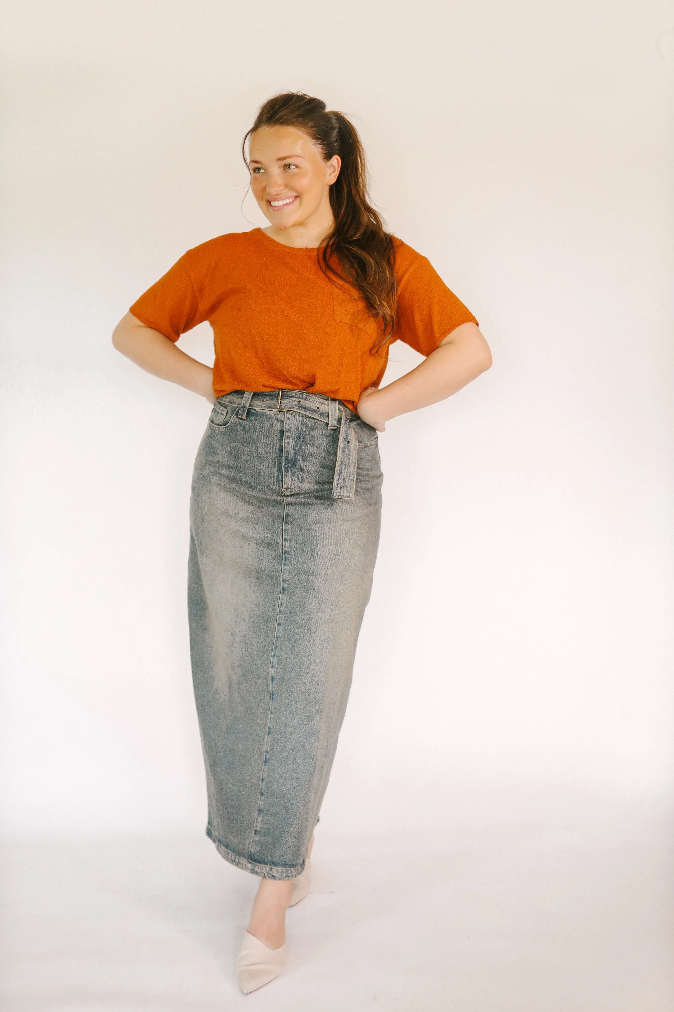 Rust Short Sleeve Tee