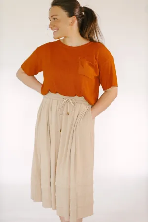 Rust Short Sleeve Tee