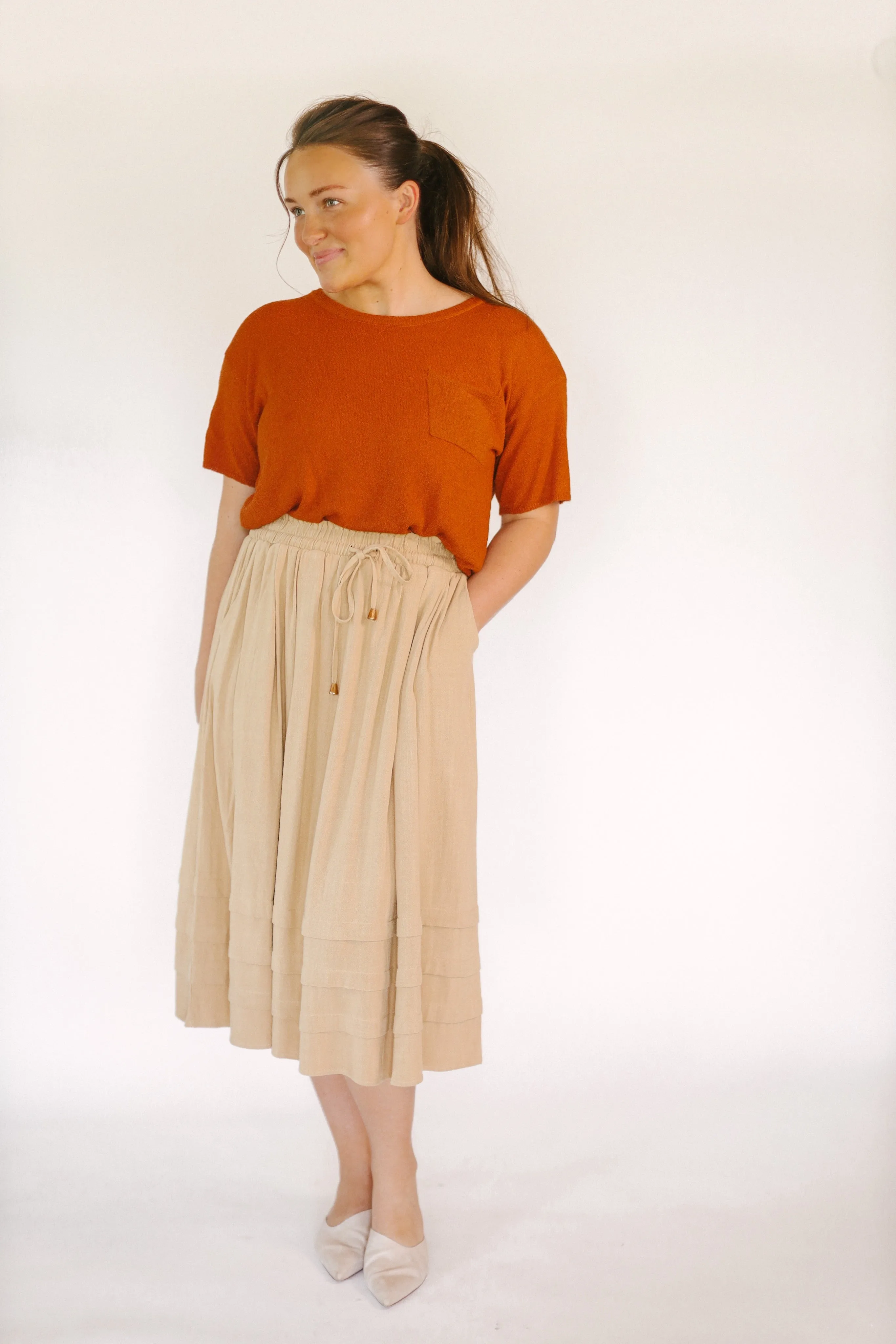 Rust Short Sleeve Tee