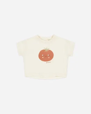 Rylee & Cru Boxy Tee - Tomato