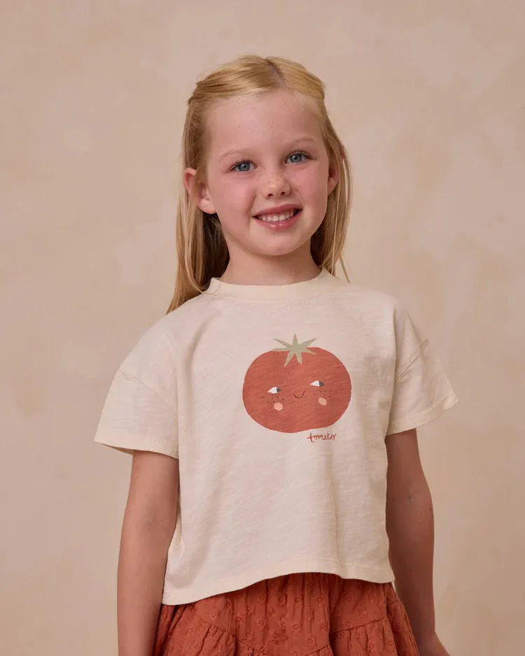 Rylee & Cru Boxy Tee - Tomato