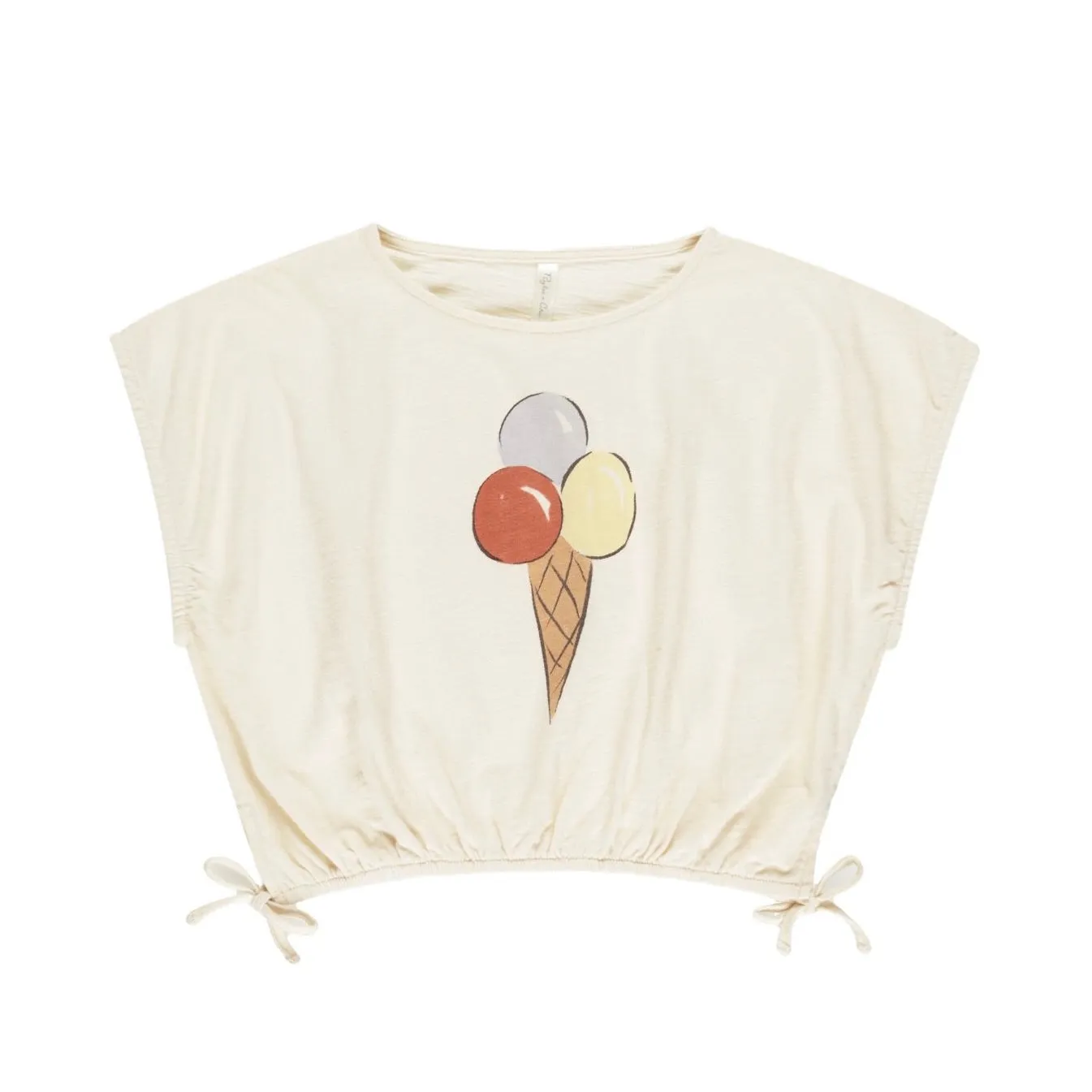 Rylee and Cru Cropped Cinched Tee || Gelato