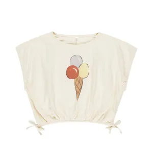 Rylee and Cru Cropped Cinched Tee || Gelato