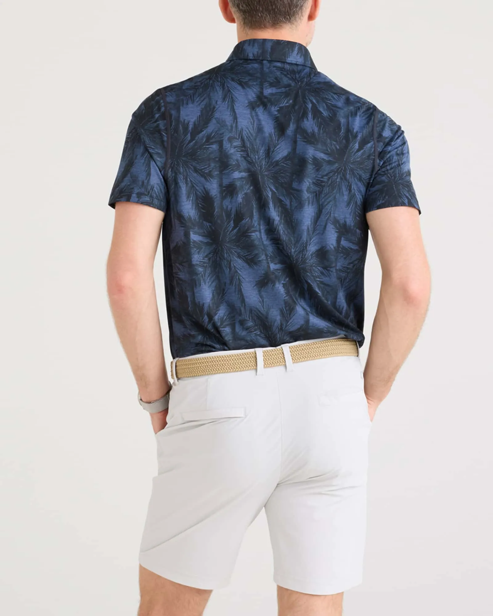 Saxx Mens DropTemp® All Day Cooling UPF Performance Polo