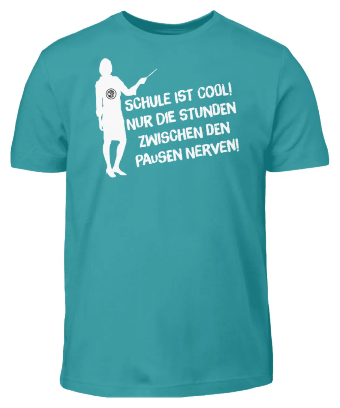 Schule ist cool Nur die Stunden...  - Kinder T-Shirt