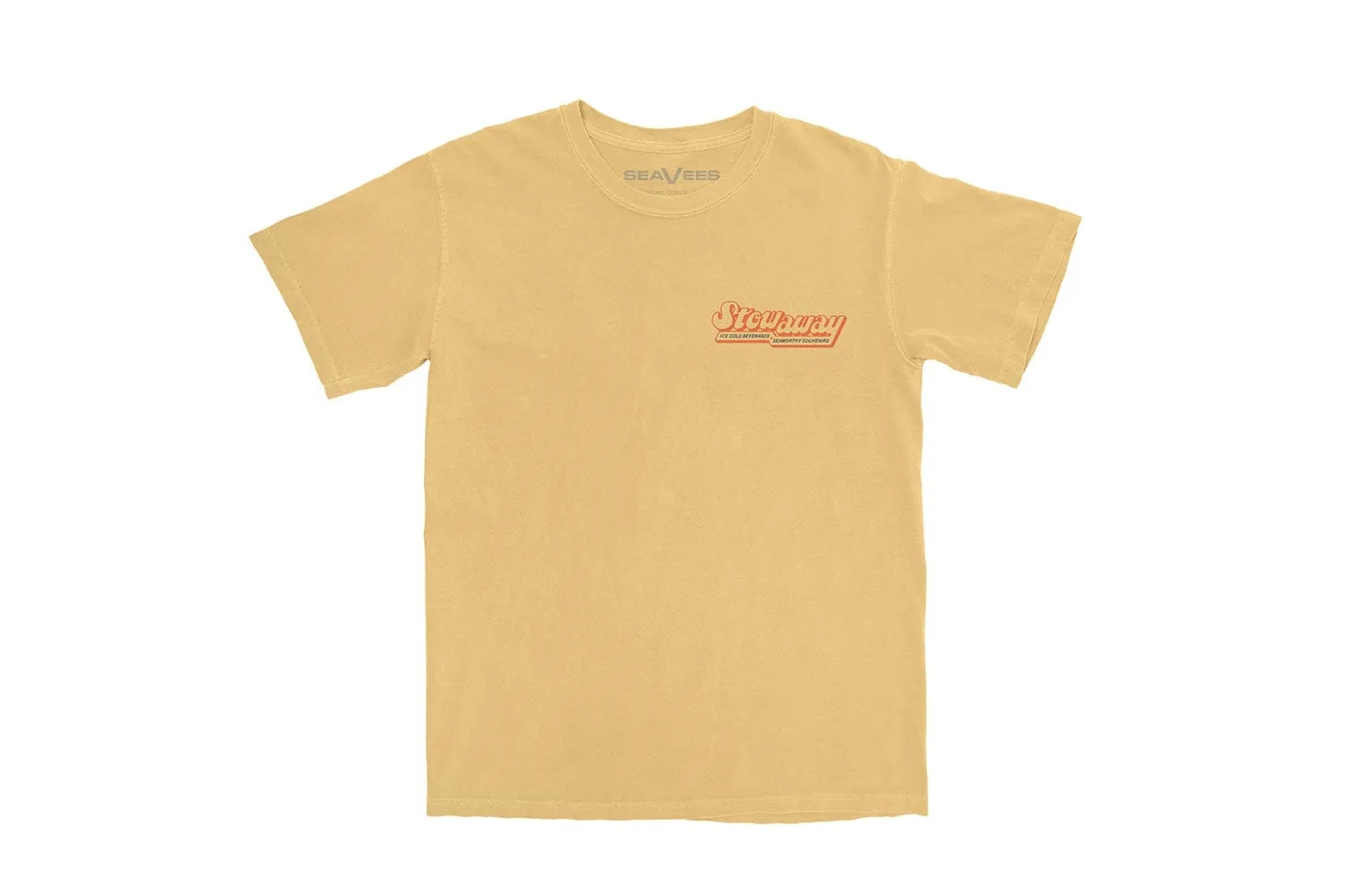 SeaVees - Stowaway Tee - Mustard