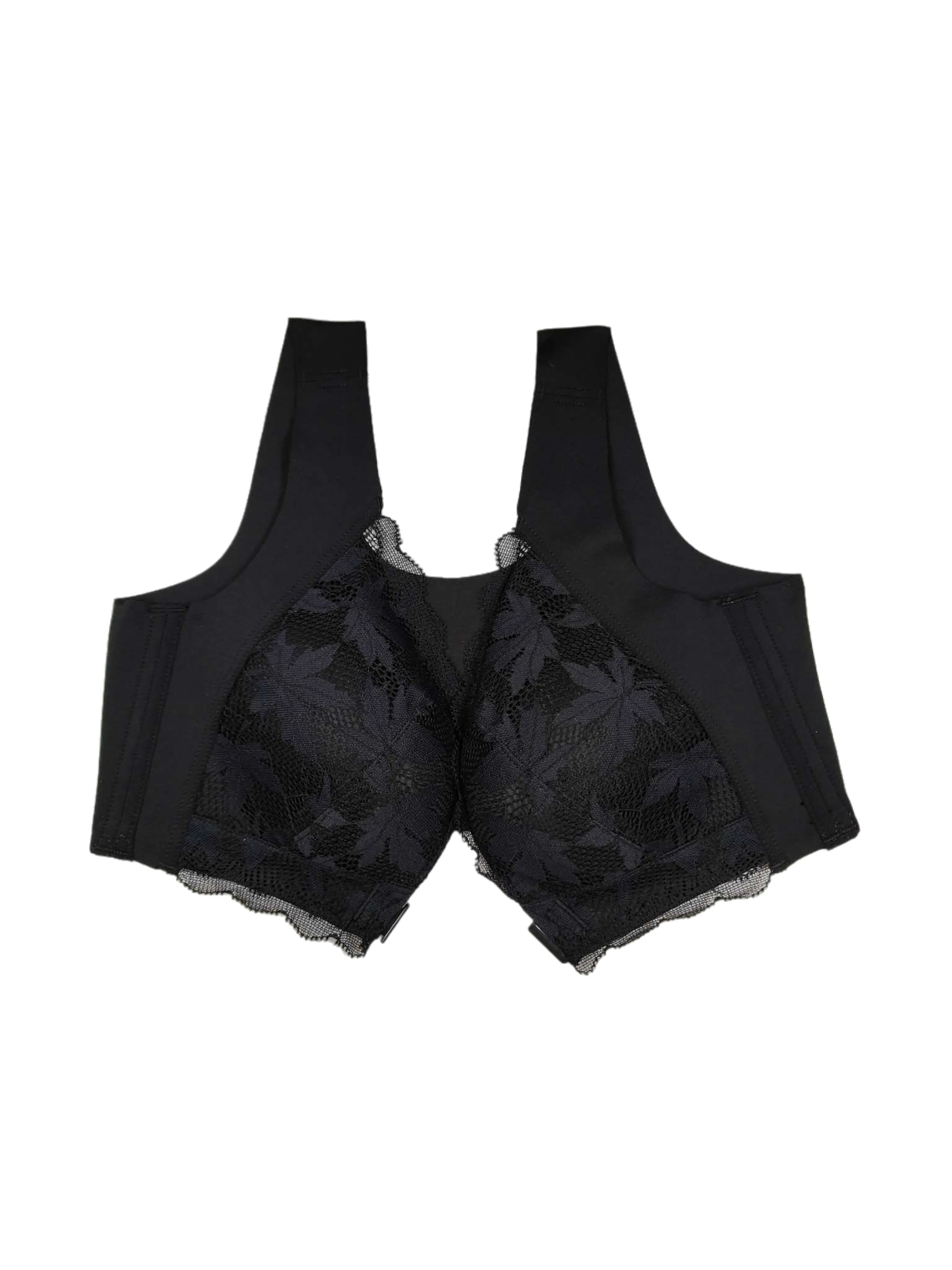 Sensual Front-Clasp, Thin Push-Up Bra