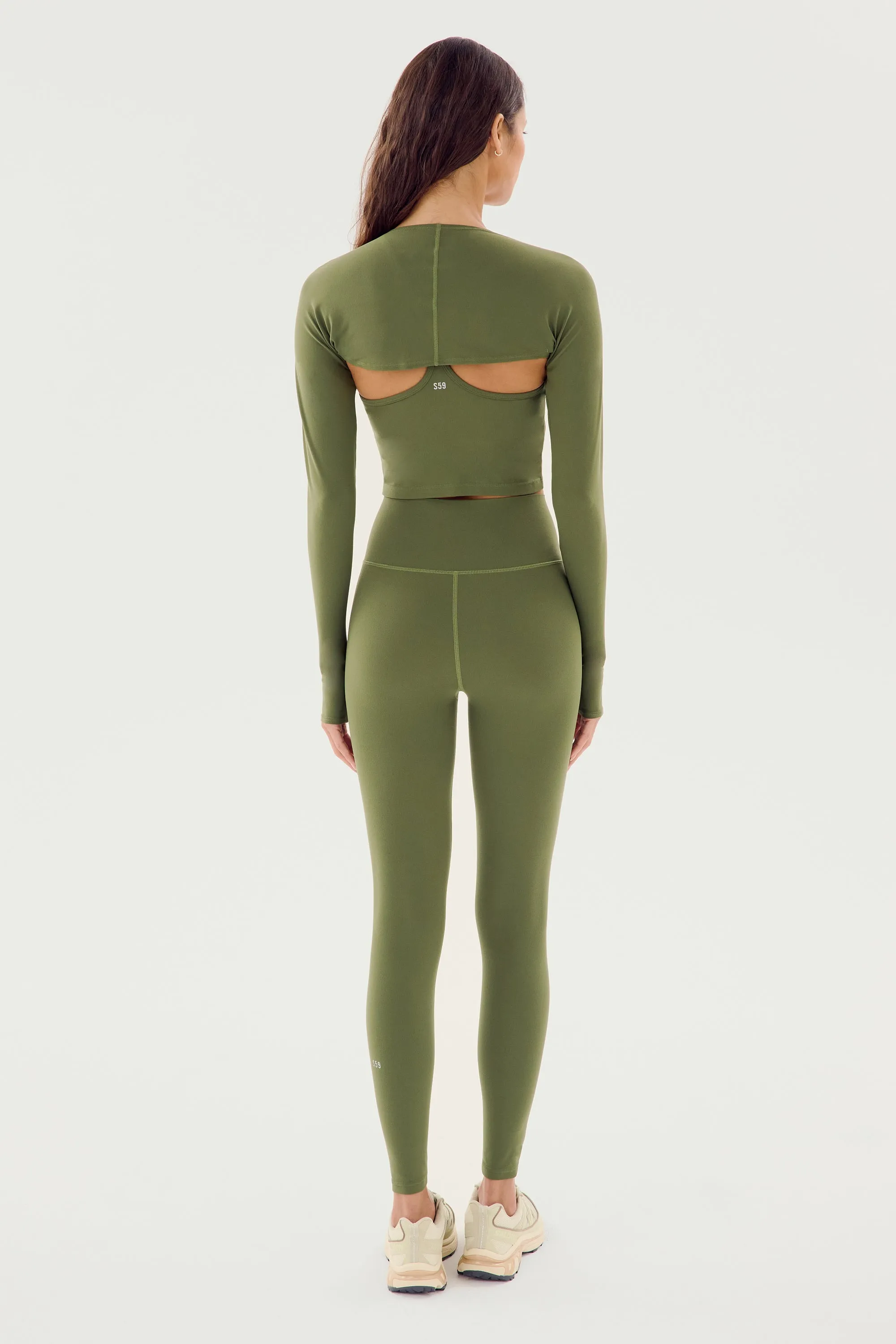 Shiri Airweight Shrug - Olive