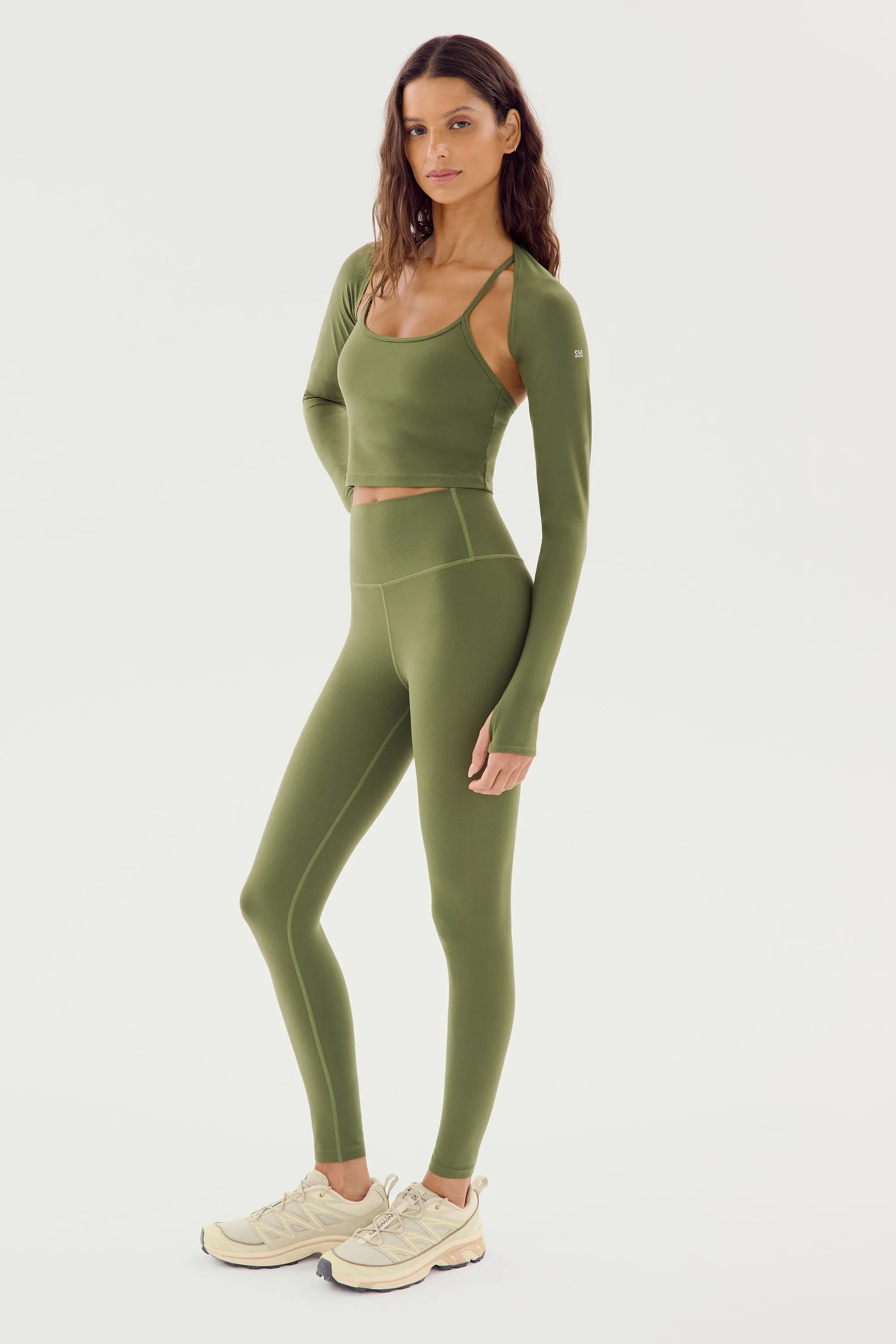 Shiri Airweight Shrug - Olive