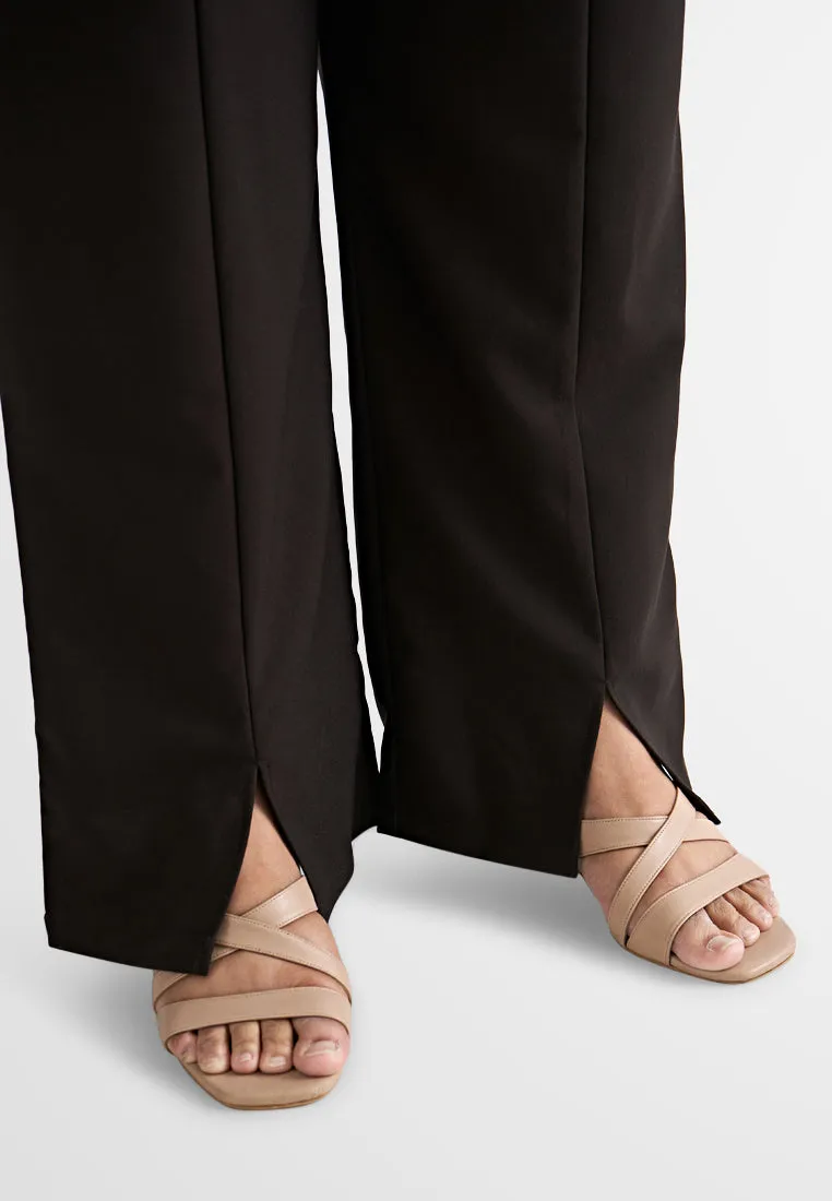 Shirley Front Slit Work Pants