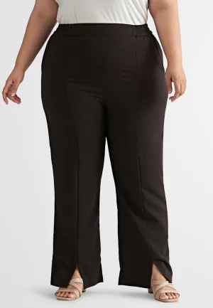 Shirley Front Slit Work Pants