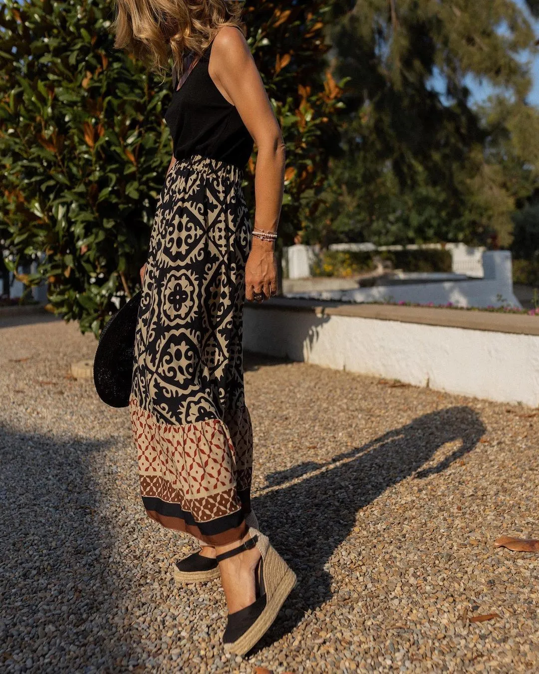 Sierra™ | Boho Maxi Skirt