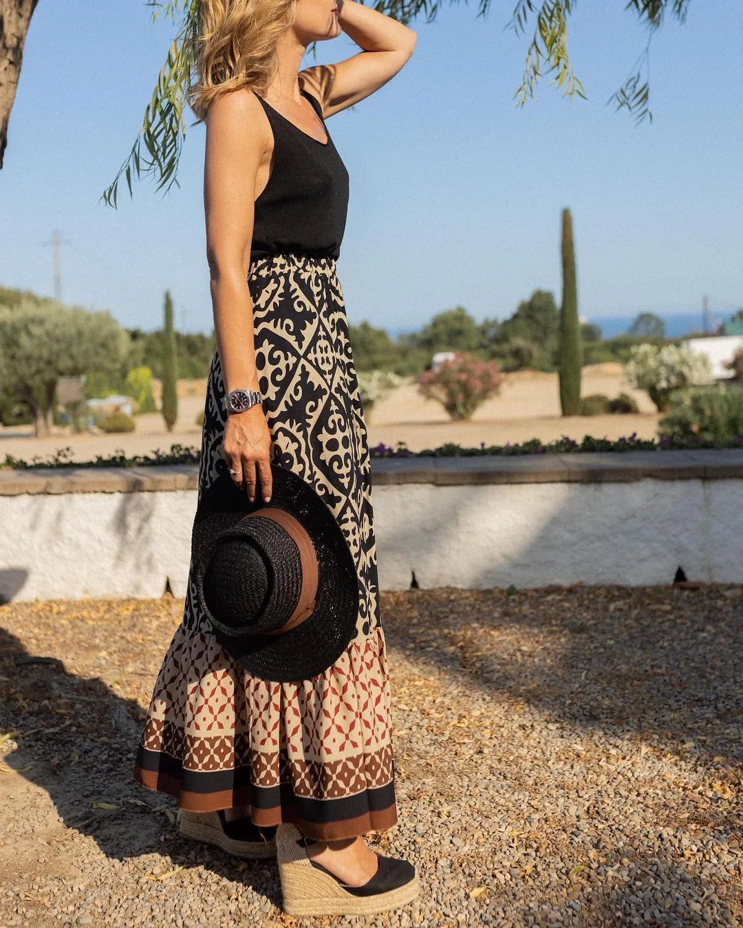 Sierra™ | Boho Maxi Skirt