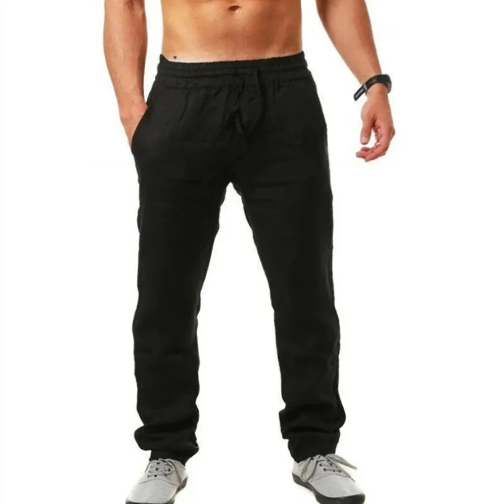 SierraLuxe Sommer Leinen-Hose