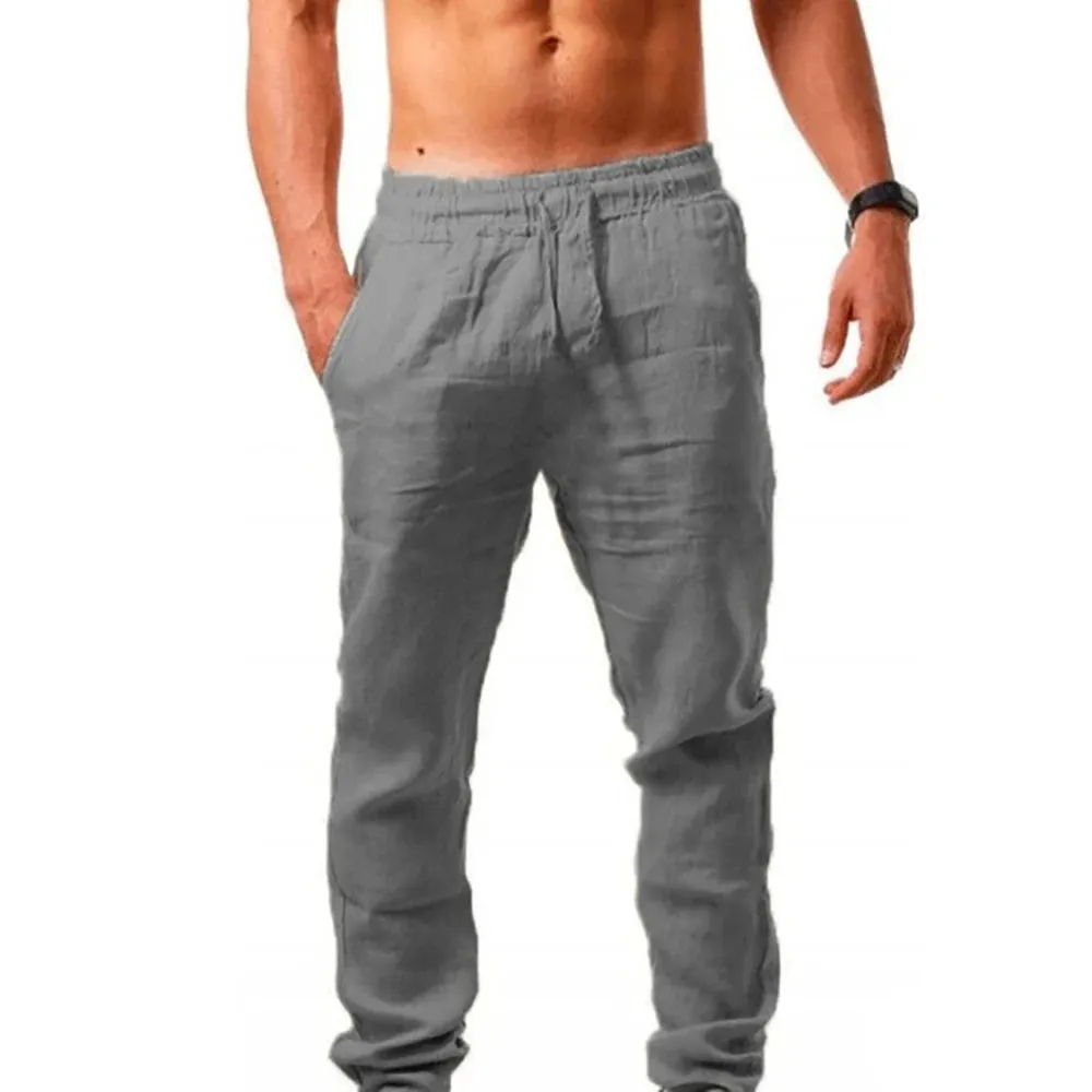 SierraLuxe Sommer Leinen-Hose