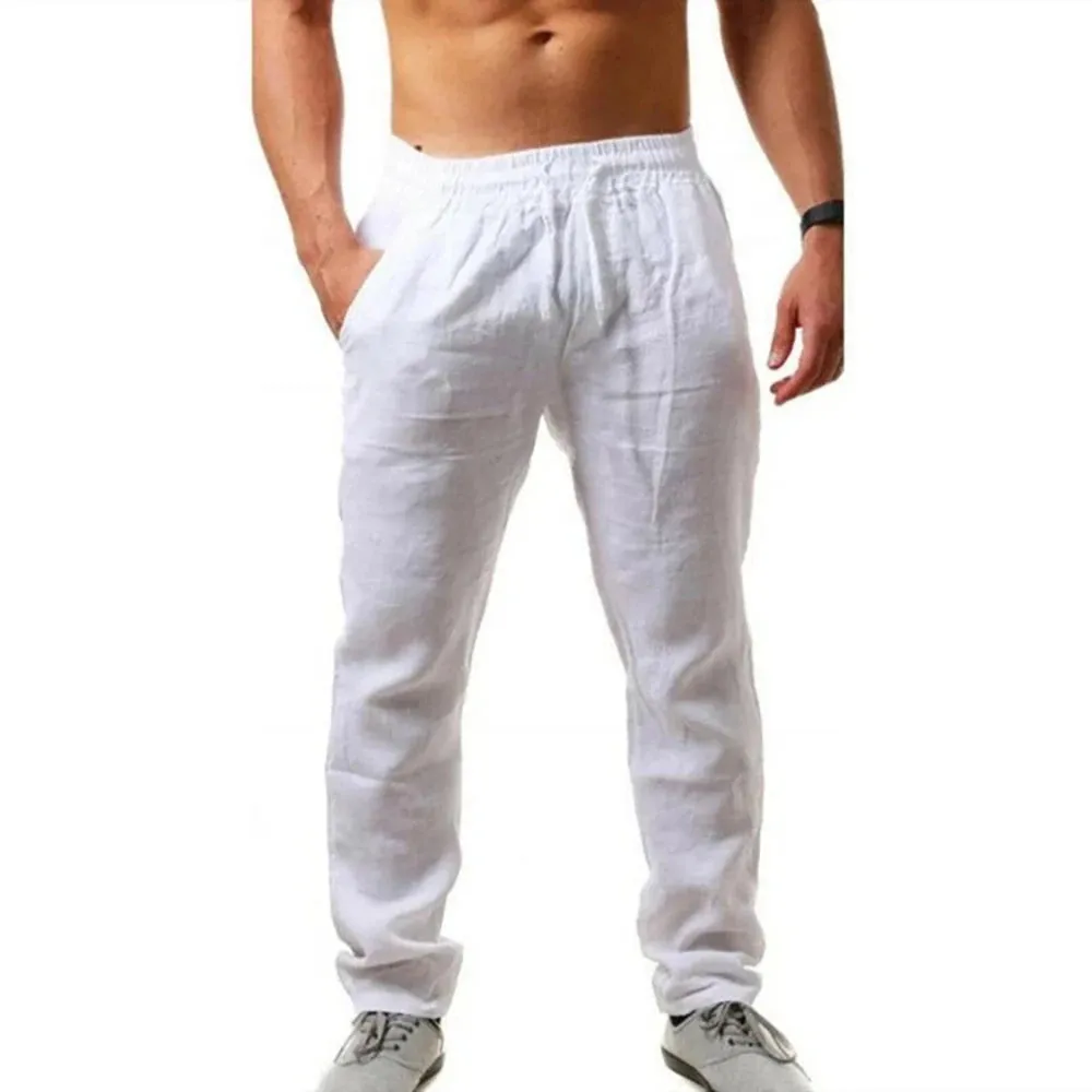 SierraLuxe Sommer Leinen-Hose