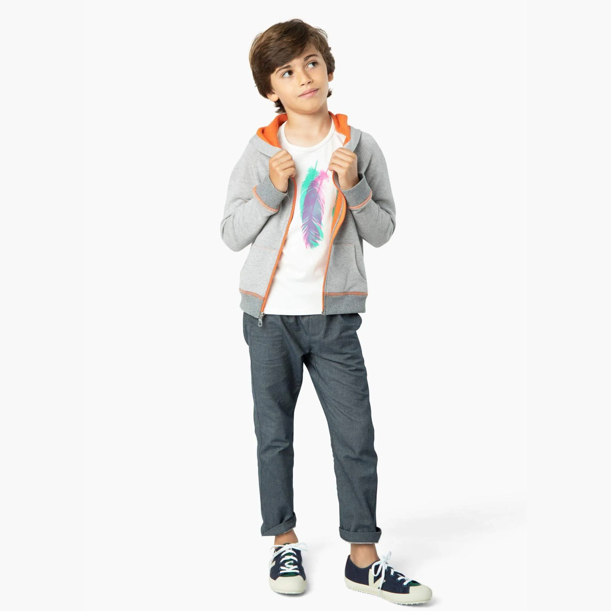 Soft Denim Pants