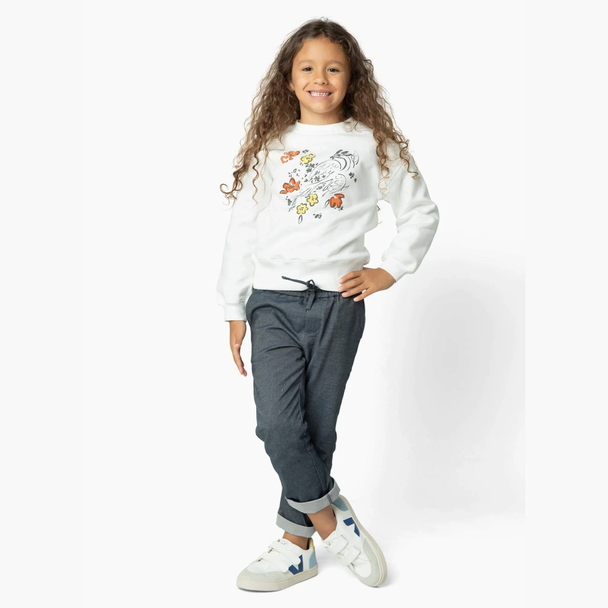 Soft Denim Pants