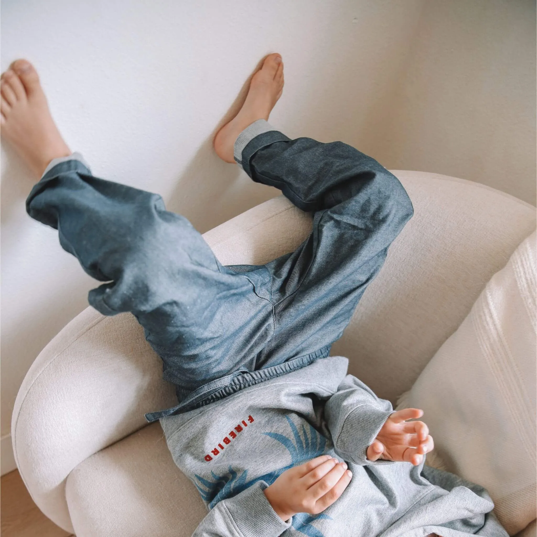 Soft Denim Pants