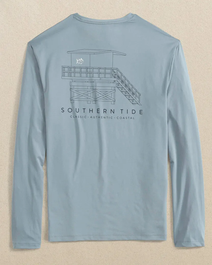 SOUTHERN TIDE LIFEGUARD TOWER PERFORMANCE T-SHIRT