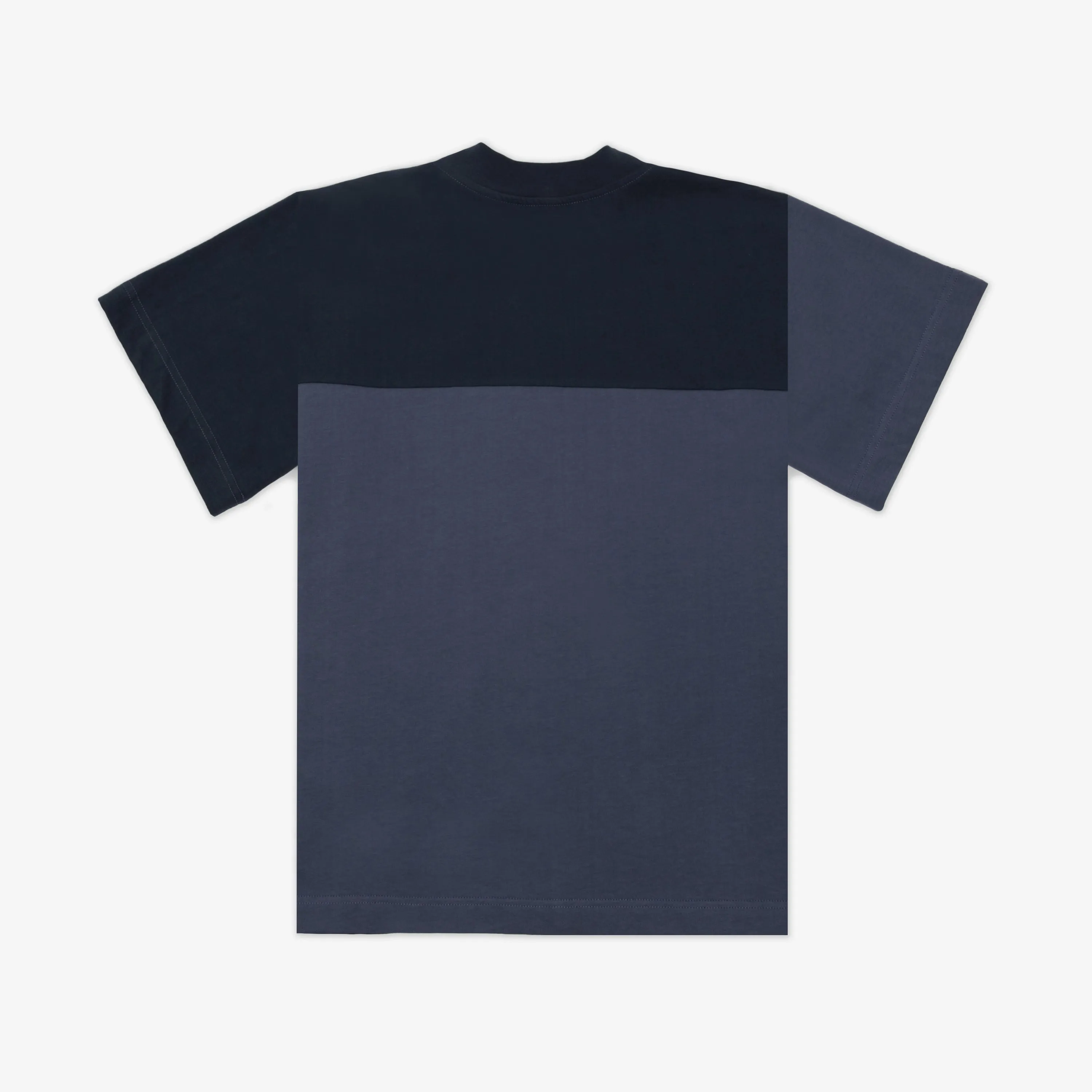 Split T-Shirt Woman Blue