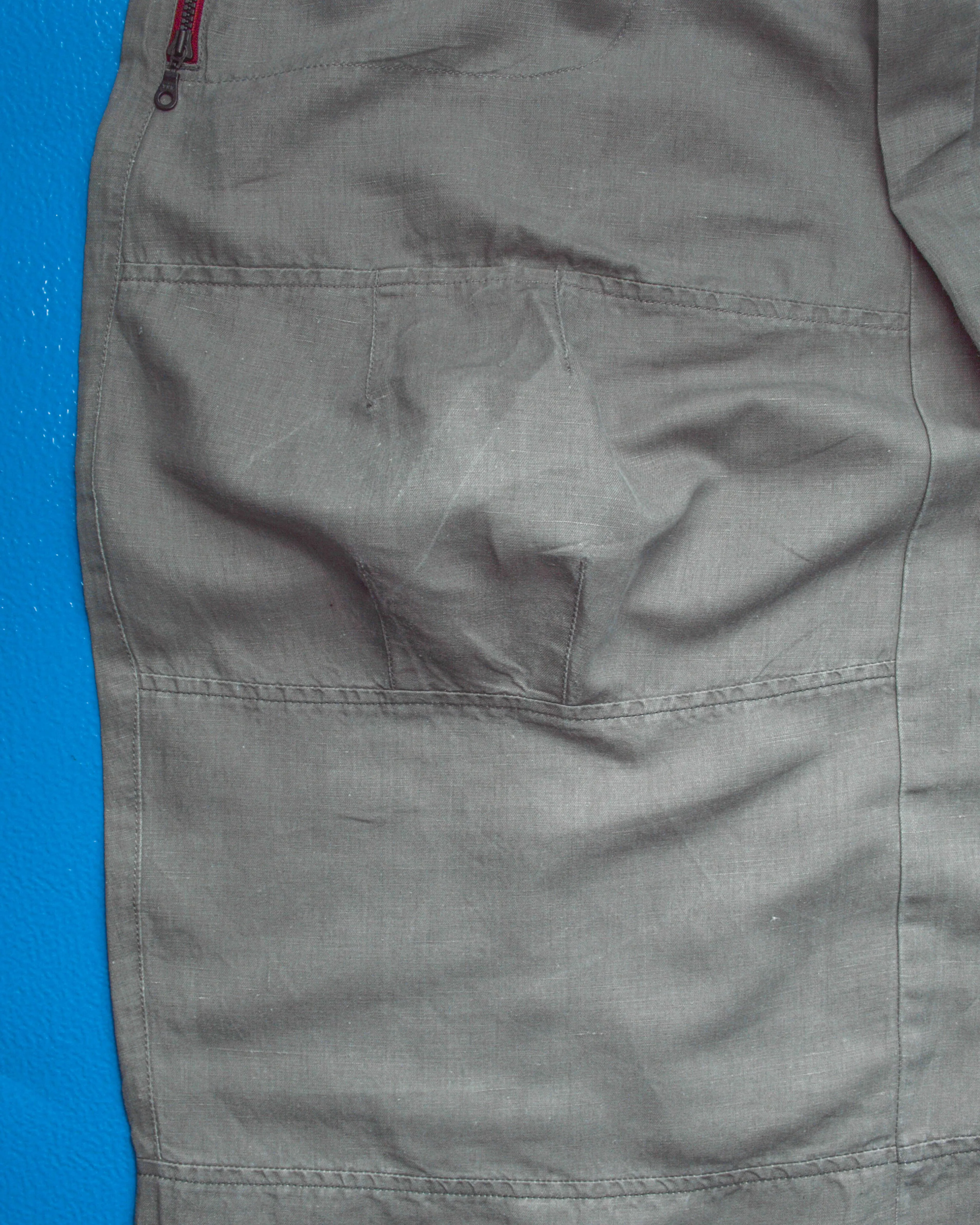 Stacked Pocket Parachute / Balloon Style Wide Pants (28~29)