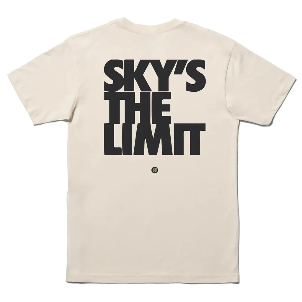 STANCE X NOTORIOUS B.I.G SKYS THE LIMIT TEE - VINTAGE WHITE