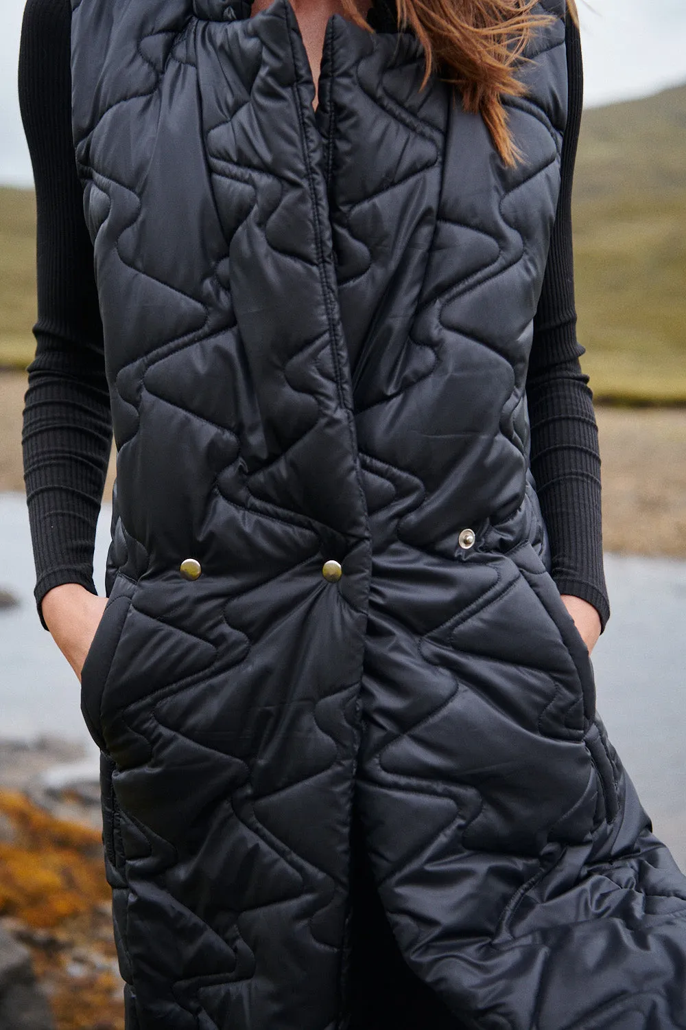 Stella long vest