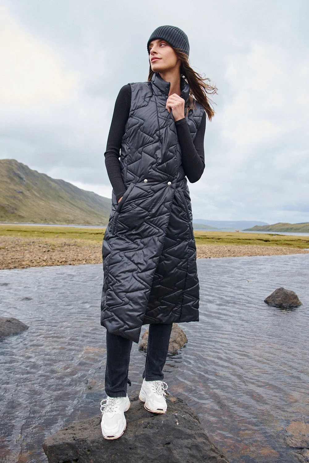 Stella long vest