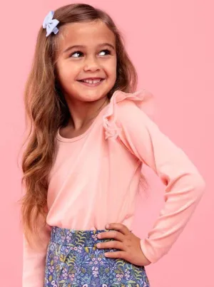 Sweetheart Long Sleeved Tee Perfect Pink