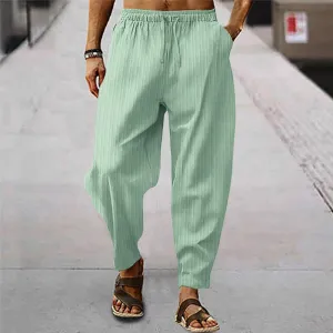 Talon - Men's Lightweight Striped Casual Pants