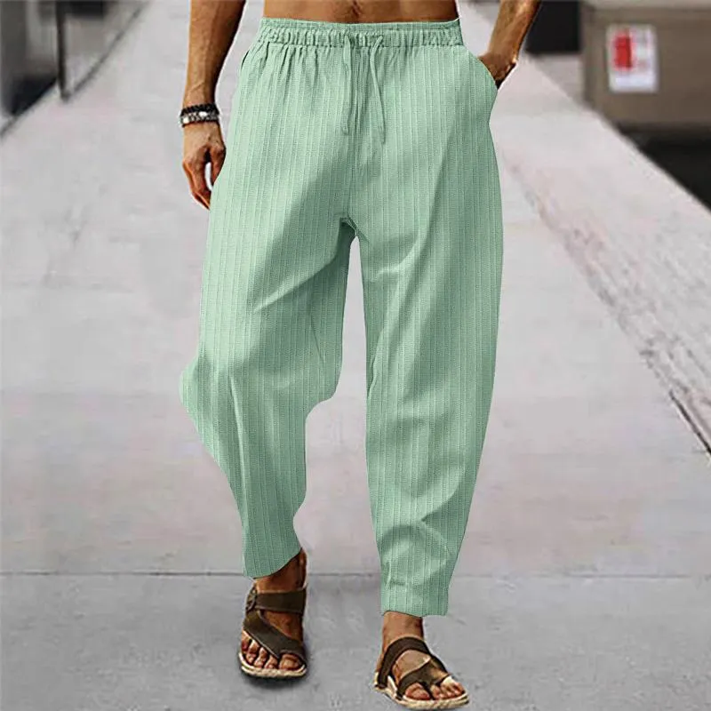 Talon - Men's Lightweight Striped Casual Pants