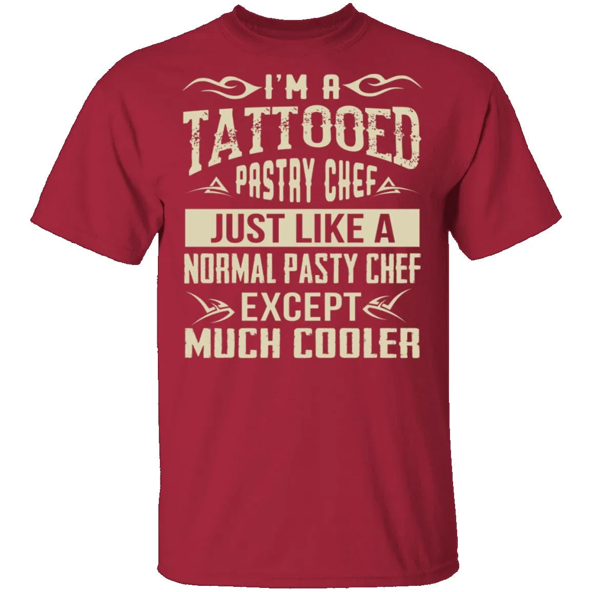 Tattooed Pastry Chef T-Shirt