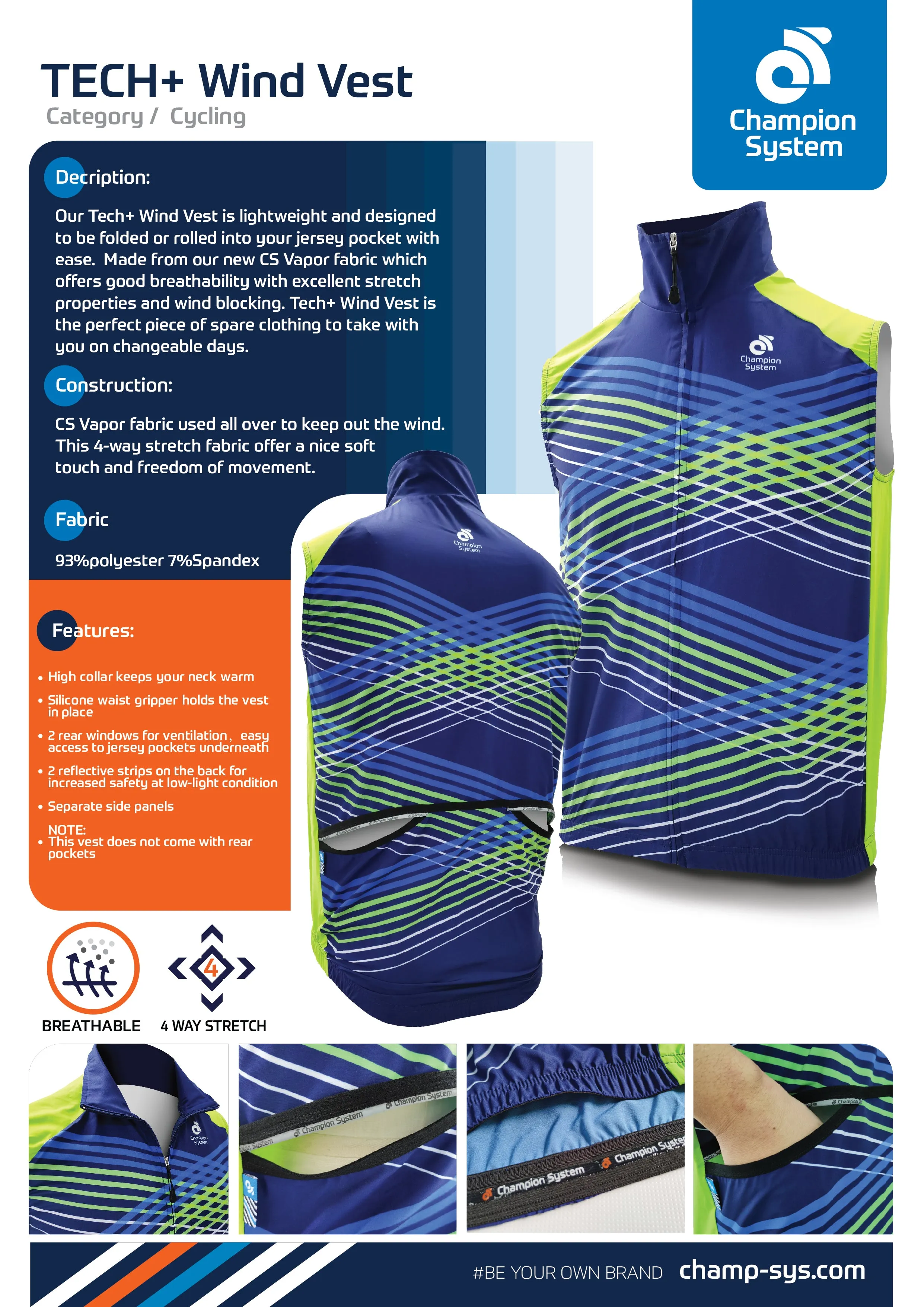 Tech  Wind Vest - Children