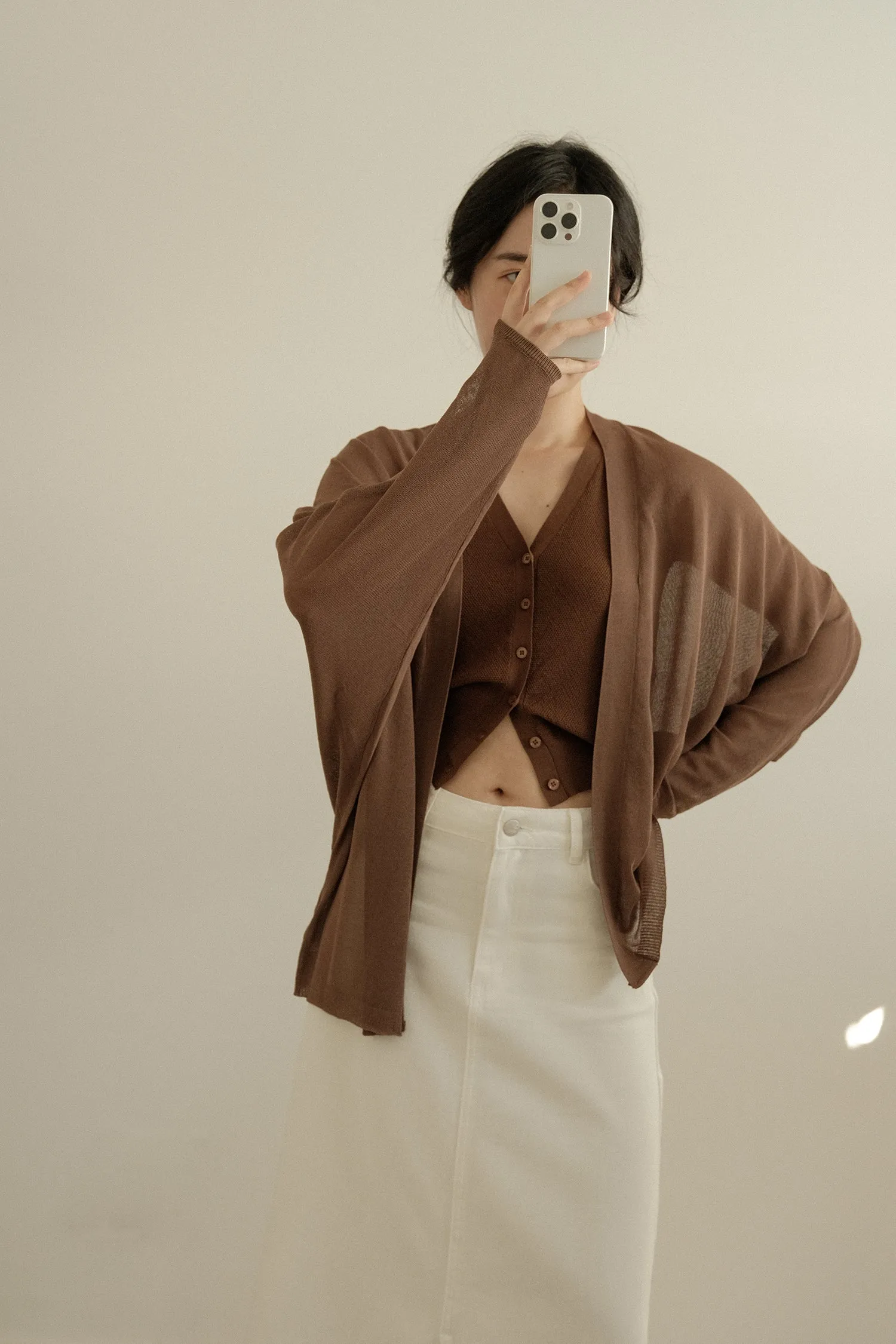 Teddy Cardigan Set