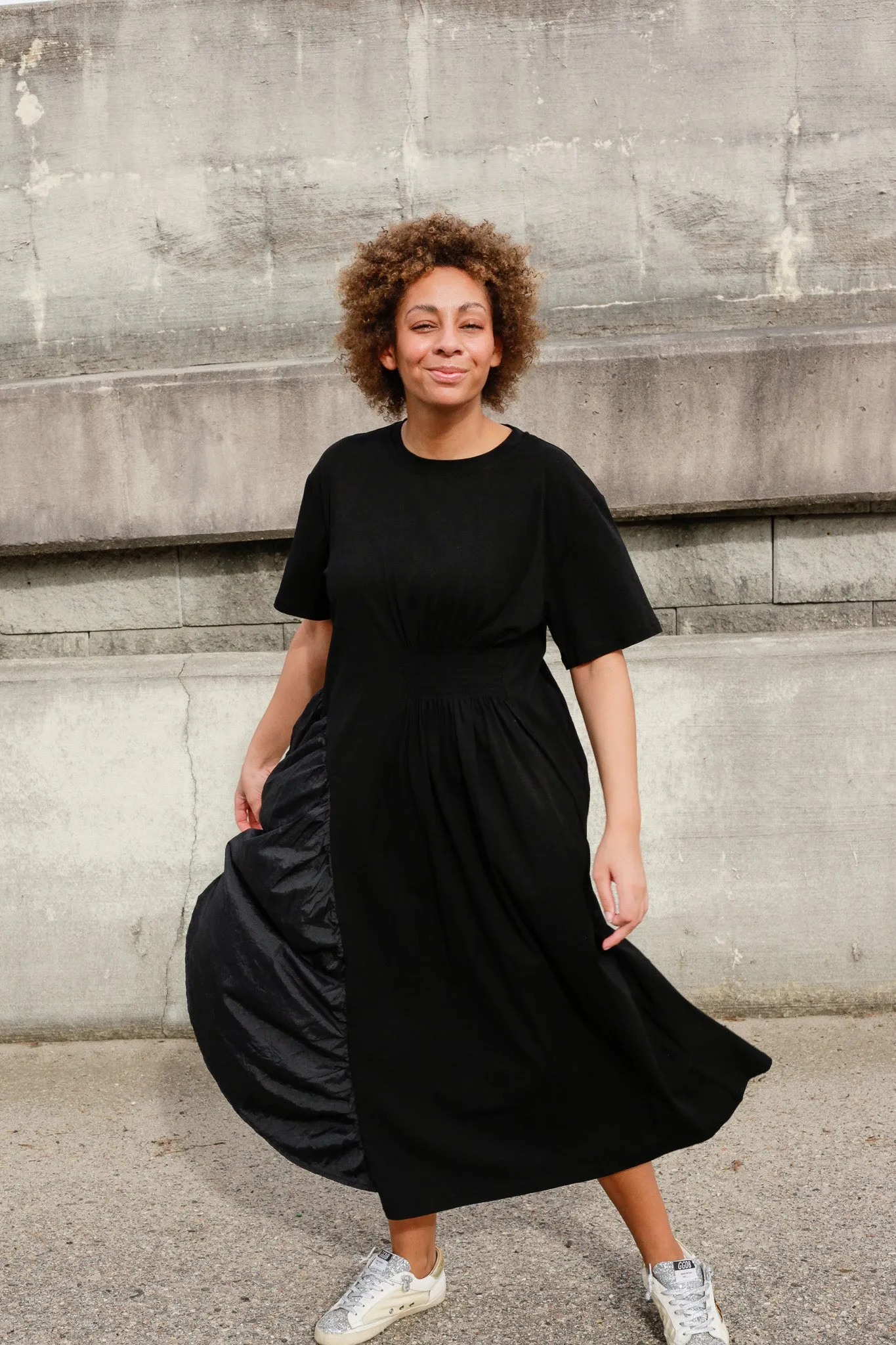 Tee Panel Shift Dress